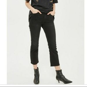 Topshop Dree Crop Flare Jeans